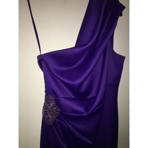Eliza J Amethyst cocktail dress